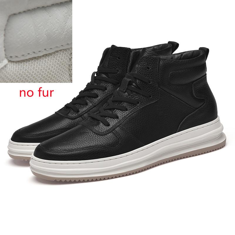 Fashion boots for men genuine leather fashion shoes cowboy leather boot outdoor handsome motorcycle botas man plush warm snow boots