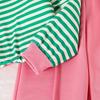 Girls' Striped Long Sleeve Hoodie & Pants Set – Spring 2026 Fashion
