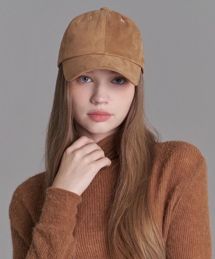 Hwaiteusaenjeu Suede Ball Cap Riska (4 Colors)