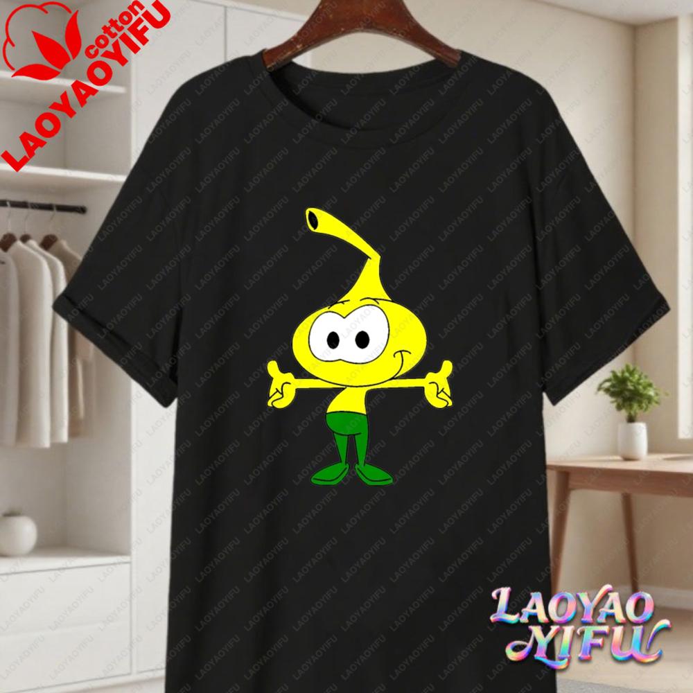

Snorks Cartoon Character Print T Shirt Vintage 80s Classic Anime Graphic Tee Casual Cotton Tops for Unisex Women Summer Streetwear 4XL