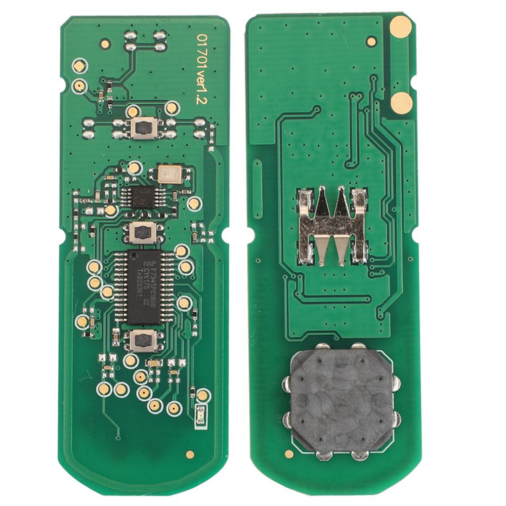 jingyuqin 2/3 Buttons Smart Key Fob 433Mhz ID49 For MAZDA CX-3 Axela CX-5 Atenza Model SKE13E-01 SKE13E-02 Car Remote Control 3BTN only board