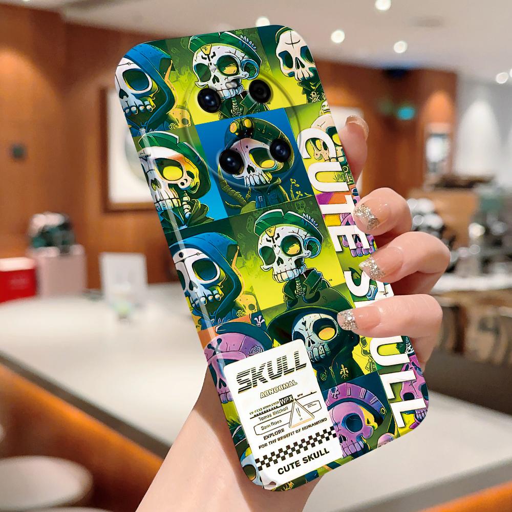 All-inclusive Film Phone Case Cartoon Fashion Design Hard Shell Full Cover Camera Protection Case for iPhone Huawei Honor Vivo Google