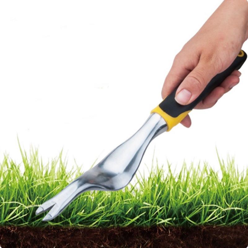 Hand Held Weeding Tool Stainless Steel Shovel Weeder For Garden Farmland Transplanting And Weed Removal