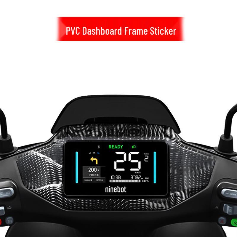 Nine M95c+MK2 Car Dashboard Protective Film: Waterproof Tempered Display Sticker.