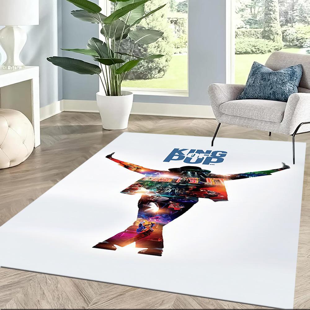 I tappeti quadrati dallo stile iconico di Michael Jackson sono un'ottima scelta per soggiorni, camere da letto, arredamento della casa e come regali.