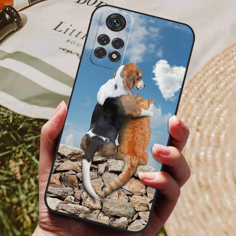 For Xiaomi Redmi Note 12 Pro 4G Case 6.67" Black Silicone Soft TPU Phone Back Cover Case For Redmi Note 12 Pro 4G Case Fundas