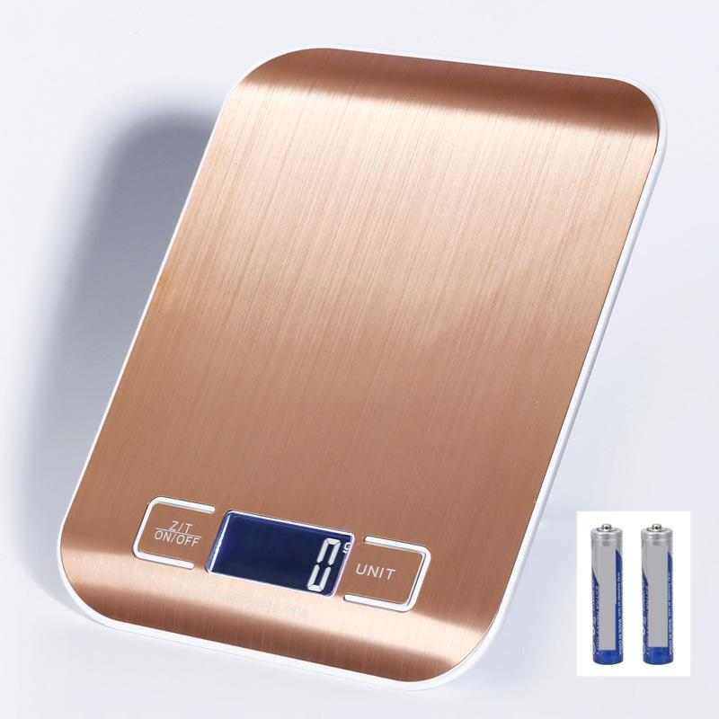 1g-10kg Food Scale, 304 Stainless Steel Digital Kitchen Scale Weight In Grams and Ounces for Cooking, Meal Prep,Package,Handmade, Liquids