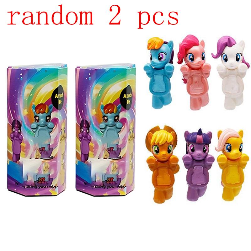 2026 New Harbro Ponys Friendship Magic Decorative Mini Anime Figures Ornaments Dolls Children Birthday Surprise Blind Box Gift