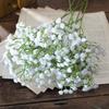 Baby's Breath Artificial Flowers White Real Touch Faux Gypsophila Flowers for Wedding Party Home Garden Decor