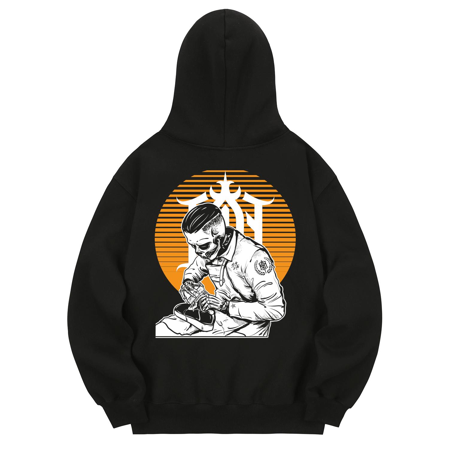 Khan 6312 Khb0155 Худи Khan Custom Worker из флиса - Черный L