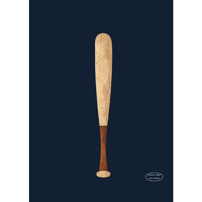 Cartoon Sports Football Basketball Rugby Boxing Glove Poster Canvas Painting Nursery Wall Art Print Picture Kid Room Home Decor