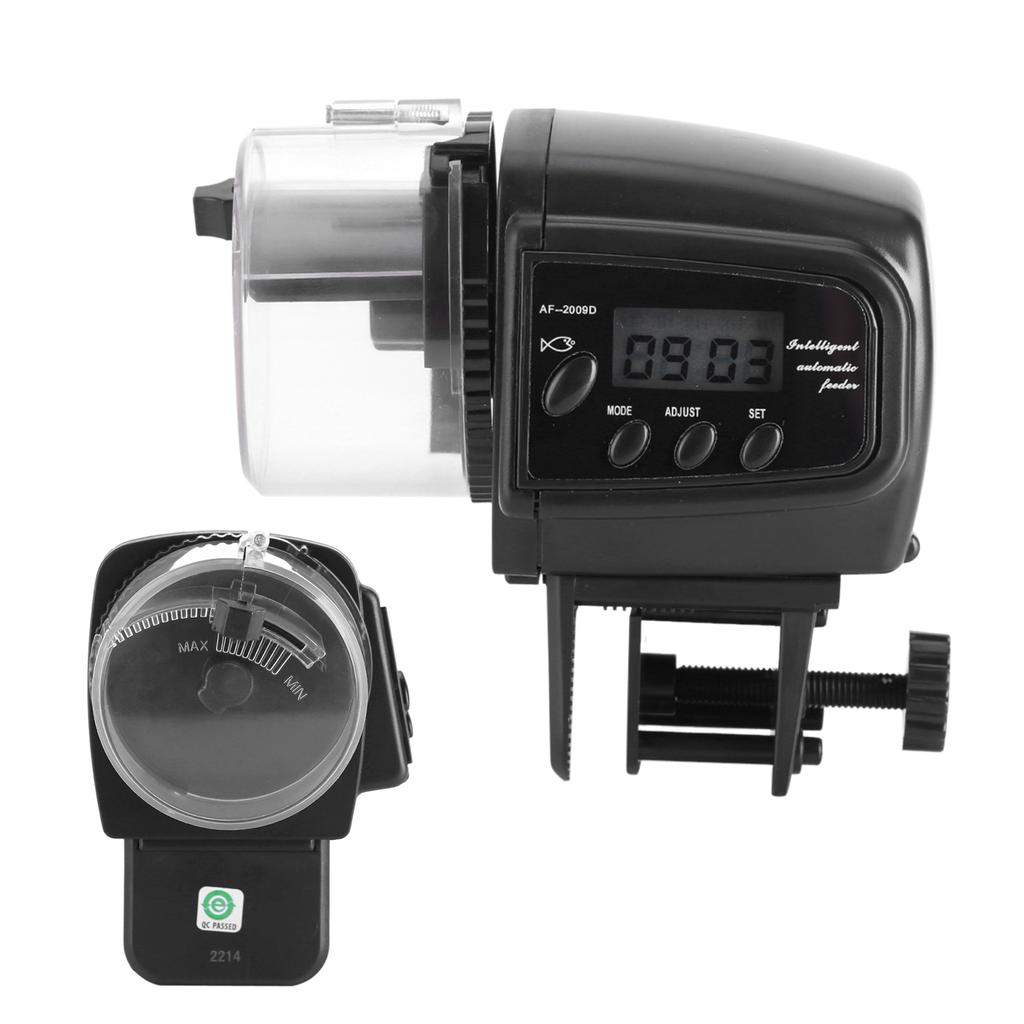 Automatic Fish Dispenser, Large Capacity, Sy Installation, Timer Setting, for Flake,  , and Tablet Food, Manual and Automatic Control,