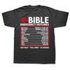 Bibel Notrufnummern Lustige Christliche Jesus Gott T-Shirts Sommer Stil Grafik Streetwear Kurzarm Geburtstagsgeschenke T-Shirt