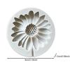 Měkká silikonová pečicí forma odlévání šperků DIY 3D tvar květu epoxidová pryskyřice forma sedmikráska výroba mýdla řemeslo forma na svíčky domácí dekorace
