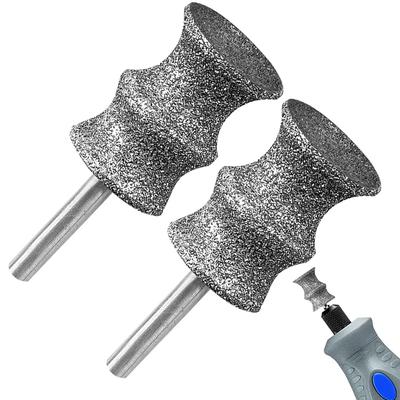 2 Pcs Dog Nail Grinder Bits Diamond Rotary Bit for Dogs&Pets Nail Care