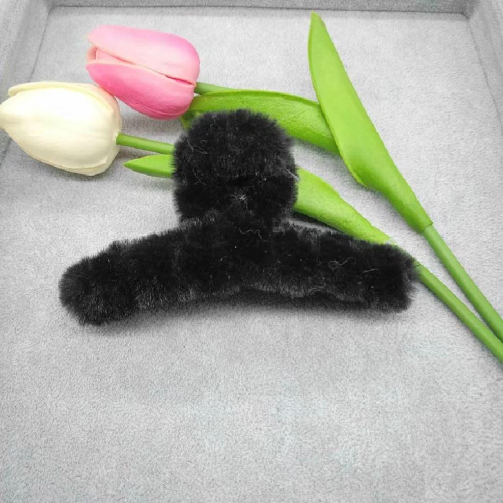 Korean Style Elegant Large Shark Bun Hair Clip
