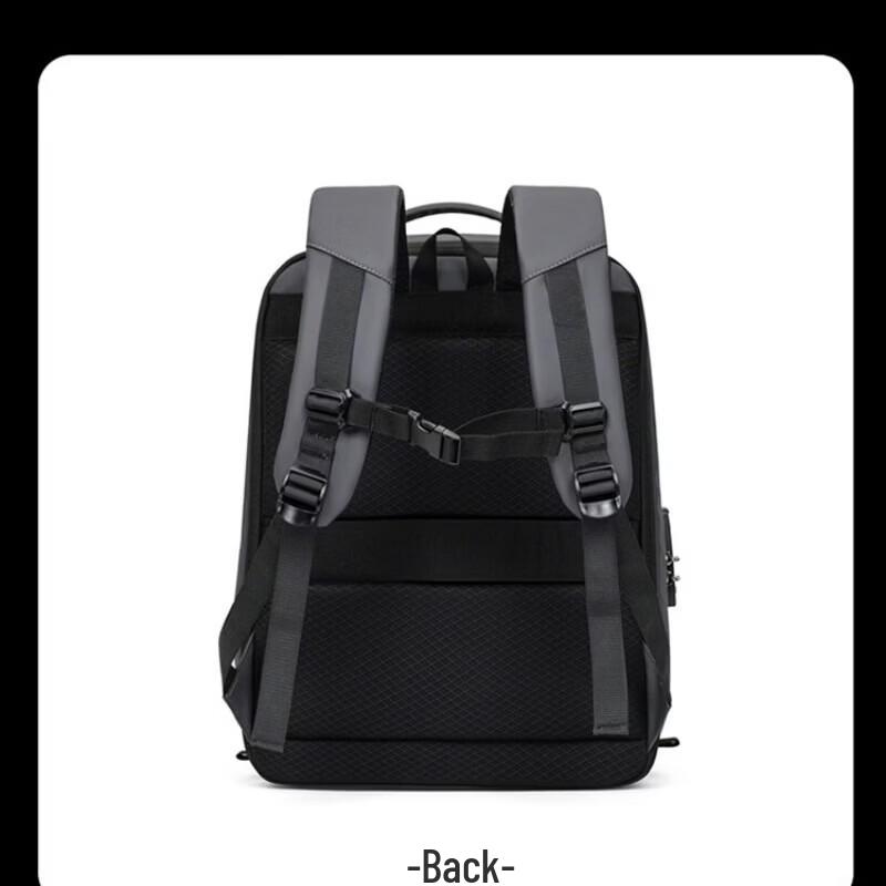 Li Shen Men's Expandable Business Laptop Backpack