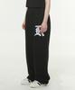 TAKEASY Women'S R Logo Wide Pants (Black)
