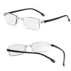 Frameless Anti-Blue Light Reading Glasses Blue Ray Blocking Ultralight Optical Spectacle Eyeglass Eye Protection