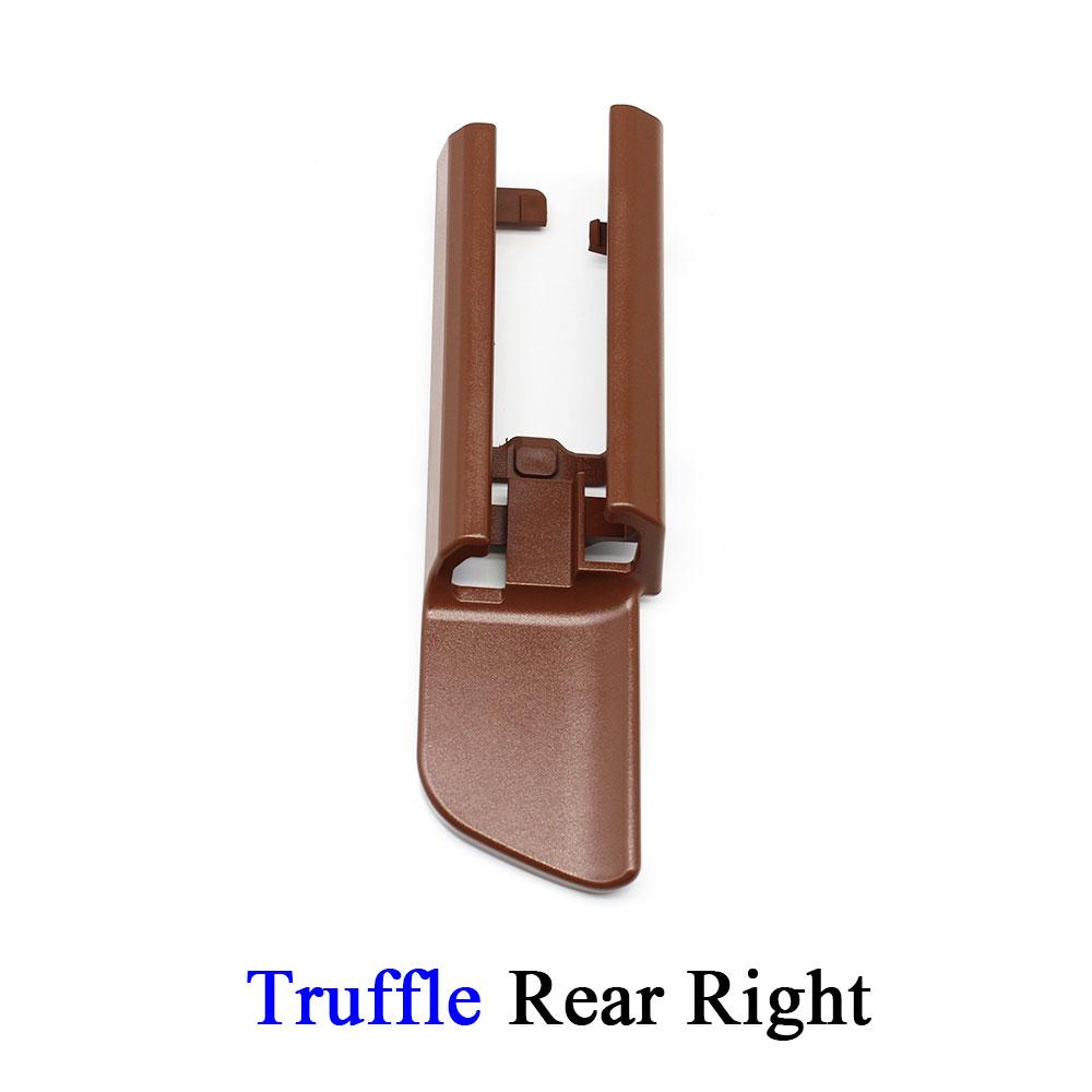 Car Interior Black Front Rear Left Right Seat Rail Trim Cover Sliding Track Replacement For BMW 5 Series G30 G31 G38 2016-