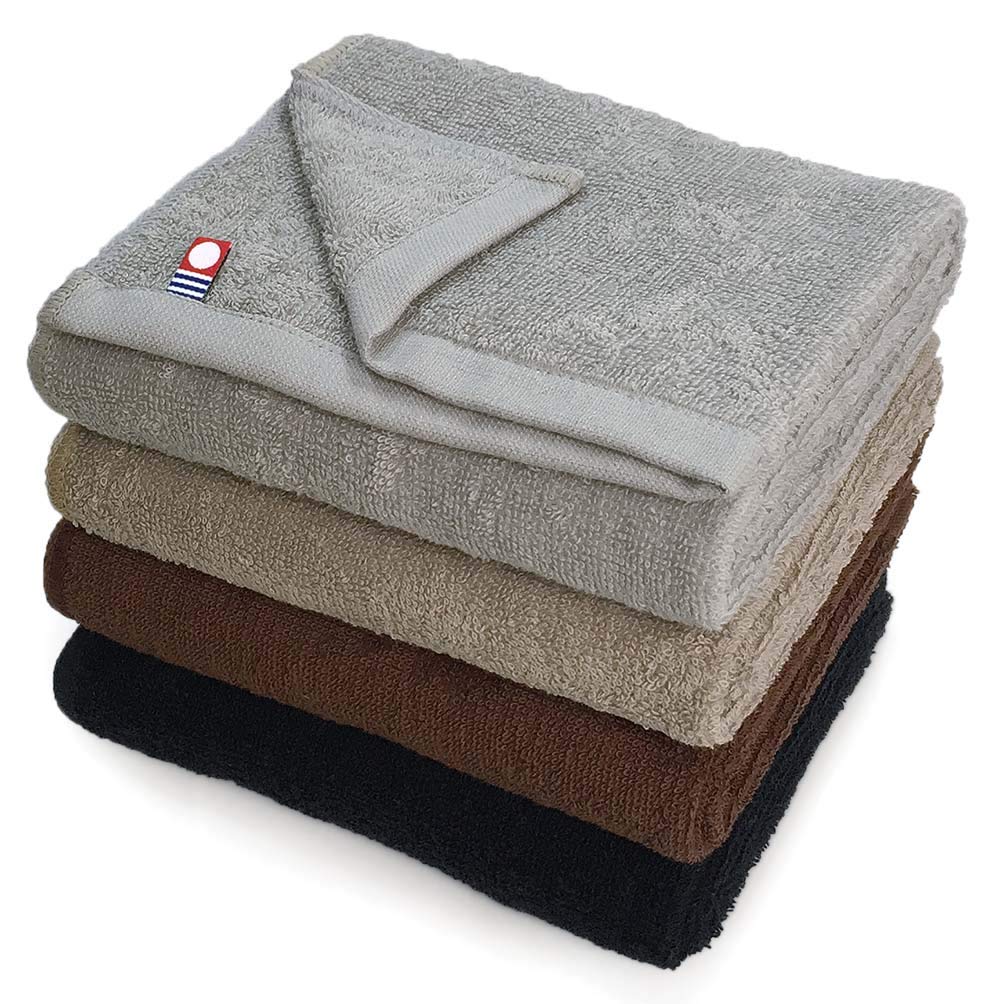 

Murakami Imabari Face Set of M 100 Colors Indoor Beige and Towels, Commercial-Grade Towels, 4, Color, 34x86cm, Salon-Quality, Available, Lightweight,
