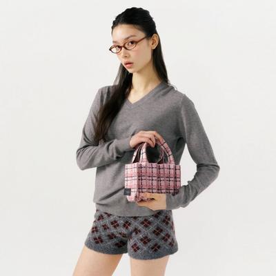 Mini Tote Bag Pale Pink