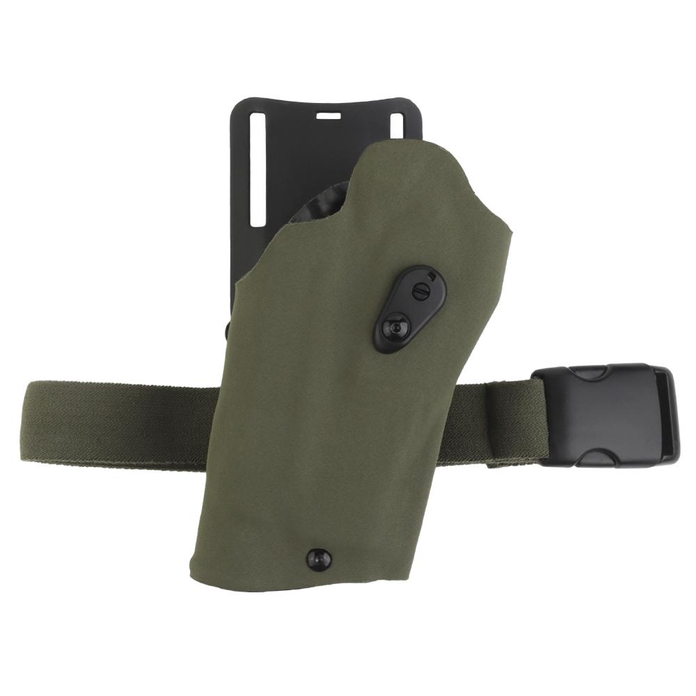 X300U-A Flashlight SIG Sauer P320 M17 M18 Pistol Holster Airsoft Case with Belt Drop Leg Platoform QLS Quick Release System