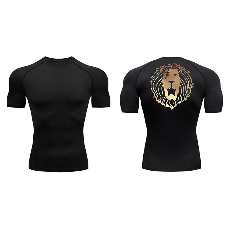 Compression Shirts for Men Gym Workout Baselayers Athletic Fashion Ultra-Light Quick Dry Moisture-Wicking  T-shirts Tees Short Sleeve Rash Guard