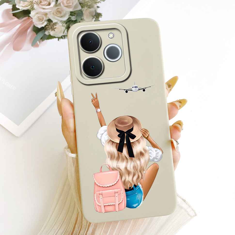 For Realme Note 70T Case RMX5313 Cat Painted Cover Soft Silicone Phone Case For Realme Note 70 T 70T Note70 Back Cover Shell