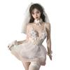 Alluring Lace Deep V Bridal Lingerie Cosplay Costume