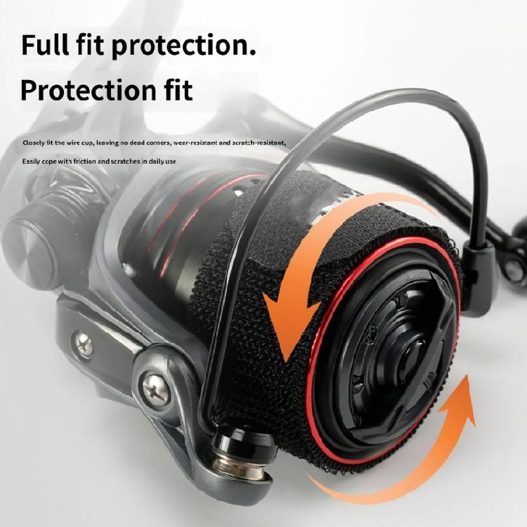 Water Proof Reused Spool Protectors Band Maintains Grip When Wet Adjustable for Variable Weather Conditions Fishing