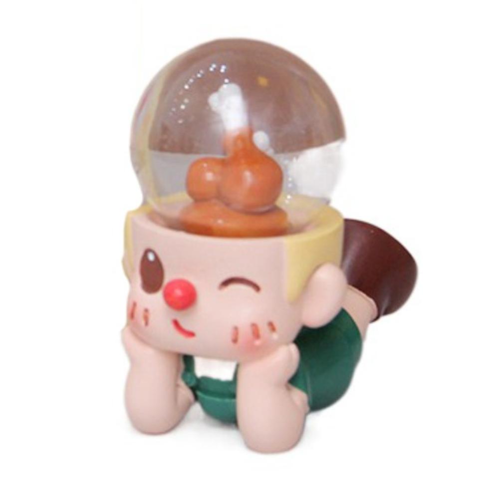 Resin Couple Model Figure Toys Emotional Stability Romantic Brain Couple Ornament  Birthday Gift