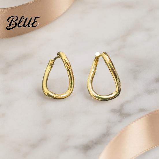 Earrings 1 Pair Geometric Huggie Hoop for Women Casual