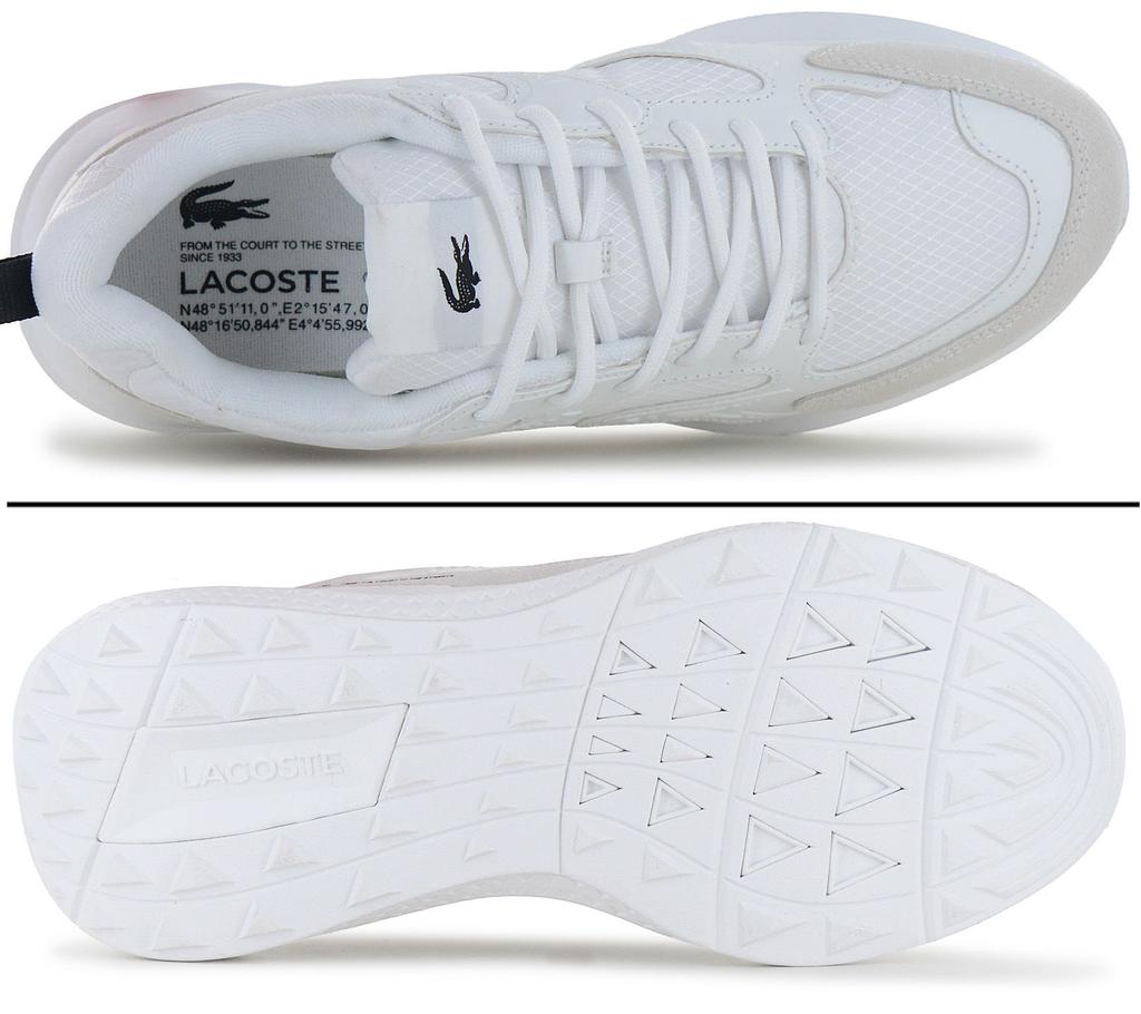 Lacoste L003 EVO 124 - Men's Sneakers Shoes White 747SMA012121G ORIGINAL