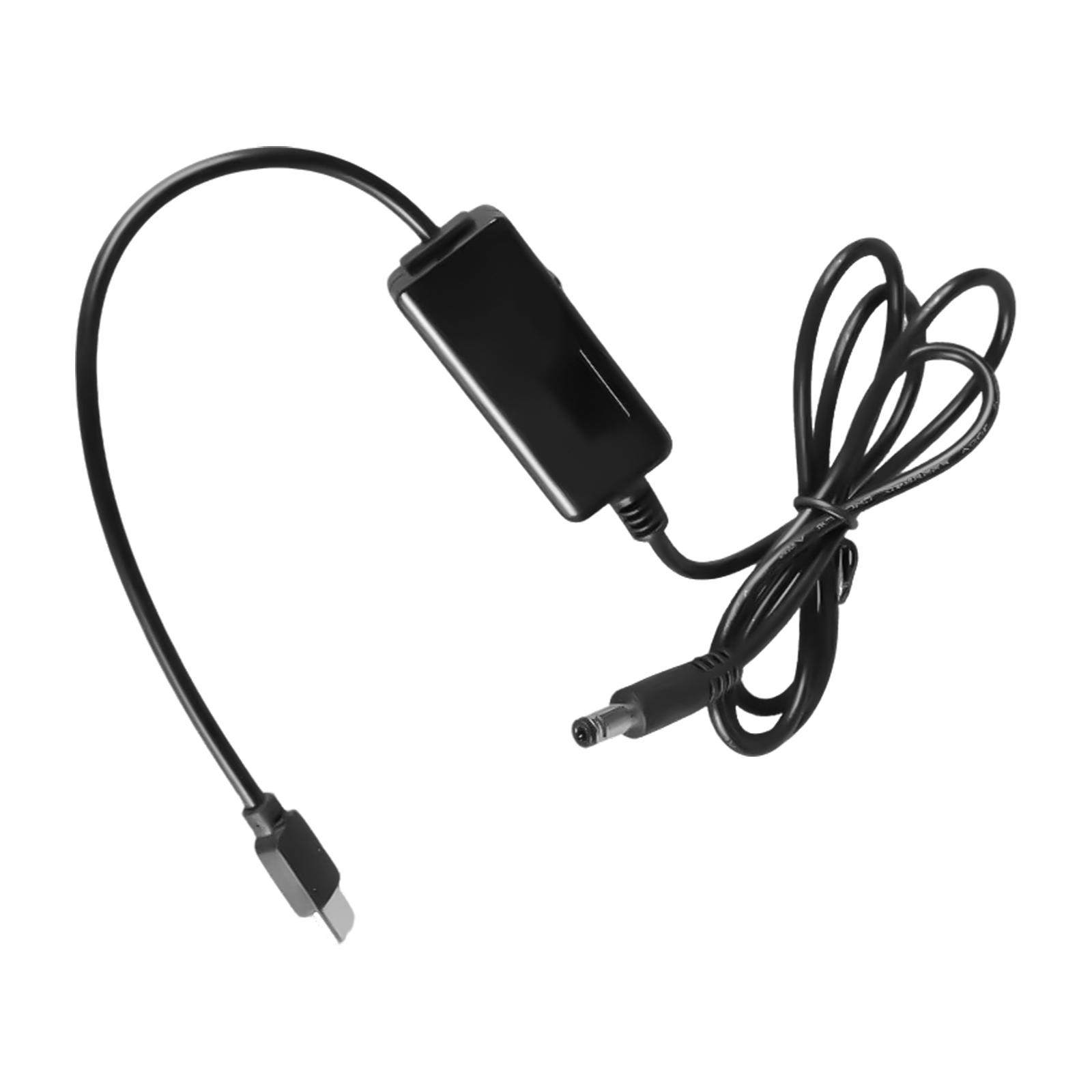

USB C to DC5521 Power Cord Adjustable Voltages 5V 9V 12V 15V 20V Charging Cable Wire For Routers Fan Led Light 3.8ft 1