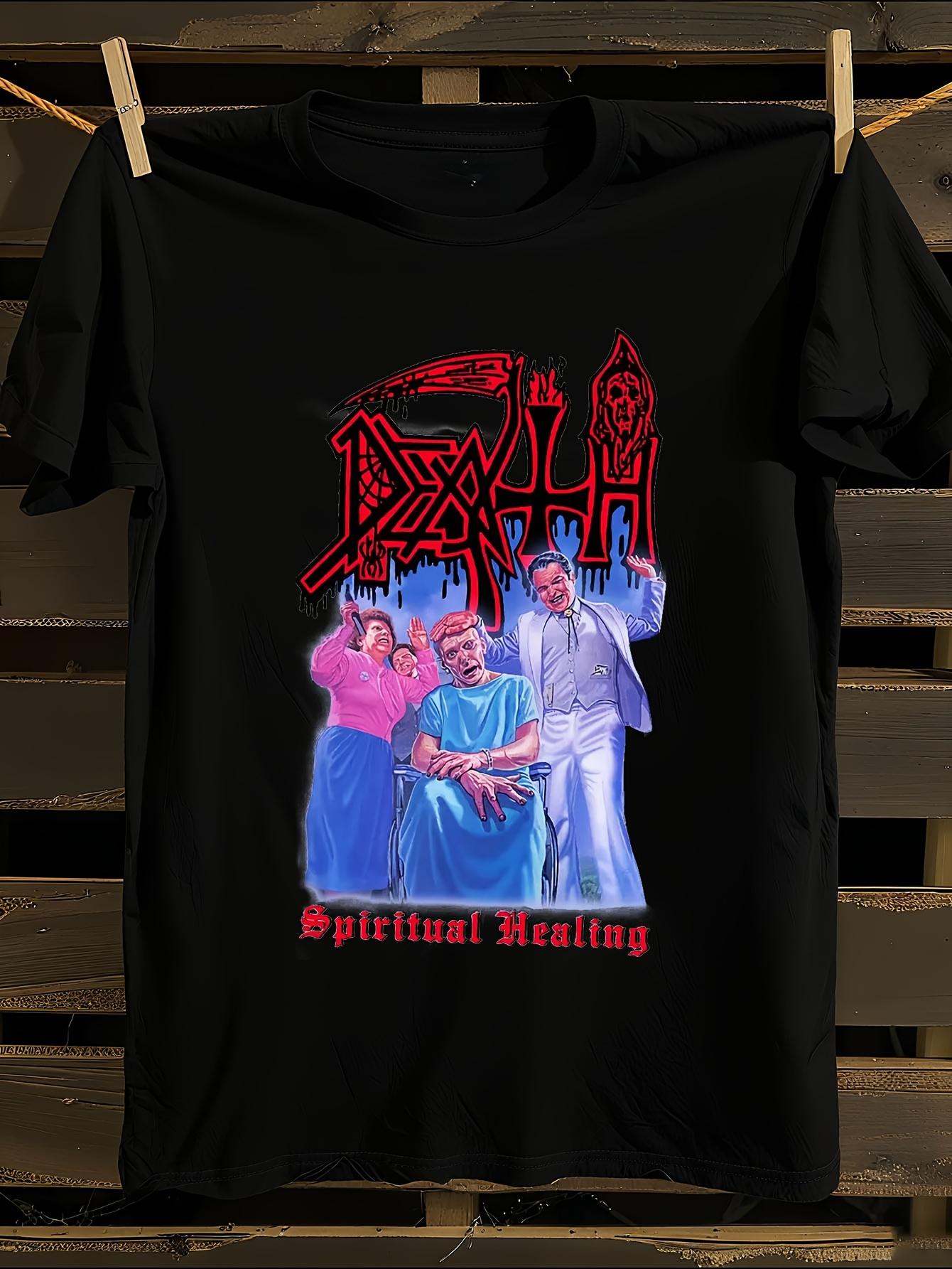 Death Spiritual Healing White T-shirt S