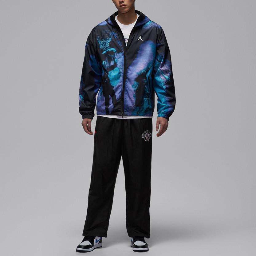 Jordan As M J Brk Drm Dunk Draft Hooded Zipper Fashion Long Sleeve Jacket Men Jackets IF1854-010