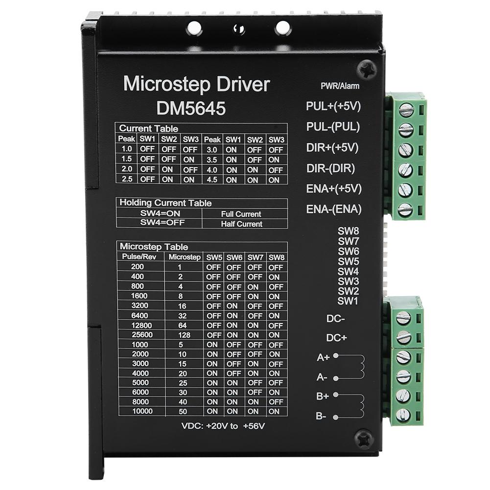 DM5645 4.5A 57 86 Two Phase Stepper Motor Controller Driver Replacement M542 2M542