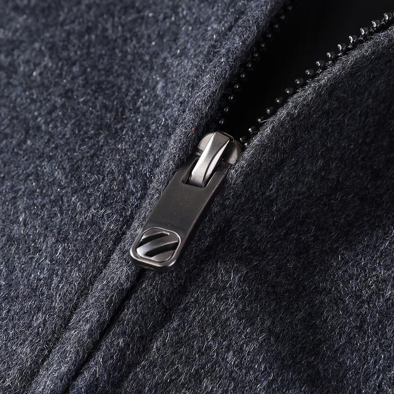 Antonio Men's Cashmere Blend Business Wool Coat