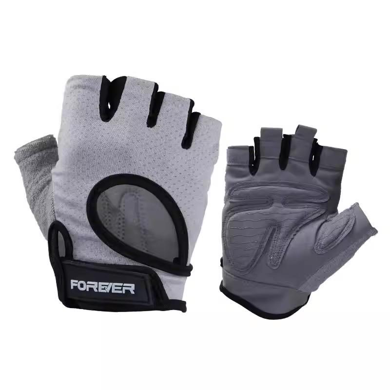 Half-Finger Breathable Cycling Gloves for Men & Women - Shock Absorption, Ideal for Road & Mountain Biking