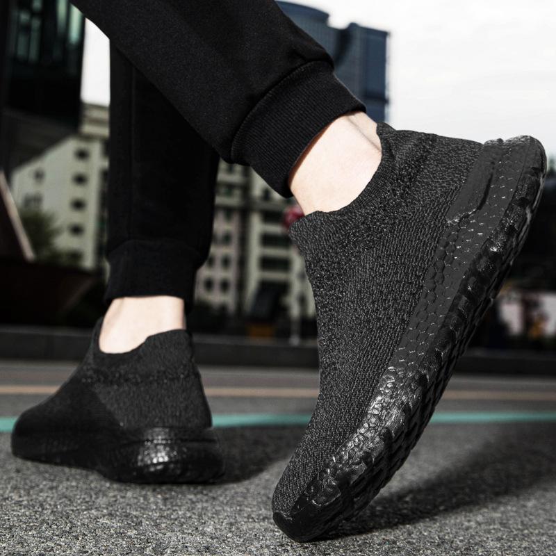 Fashion Designer Breathable Shoes for Men New Black Other Trendy Running Sneakers Running Walking Casual Style Shoes Men