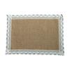 Braided Placemats Heat Resistant Jute Fringe Table Mats Hand Woven Non-Slip Place Mats Tea Cup Pad Indoor Dining Table Decor New