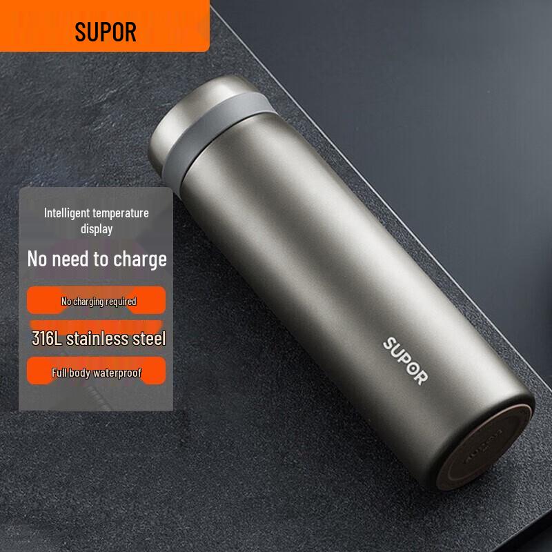 

SUPOR Smart Temperature Display Stainless Steel Thermos