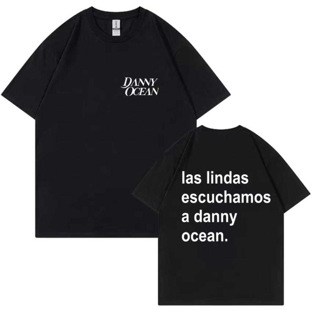 

Rapper Danny Ocean Reflexa Letters Print 2026 Harajuku Hip Hop TShirt Men Summer Crewneck Y2K Tshirt Unisex Cozy Cotton Clothes S