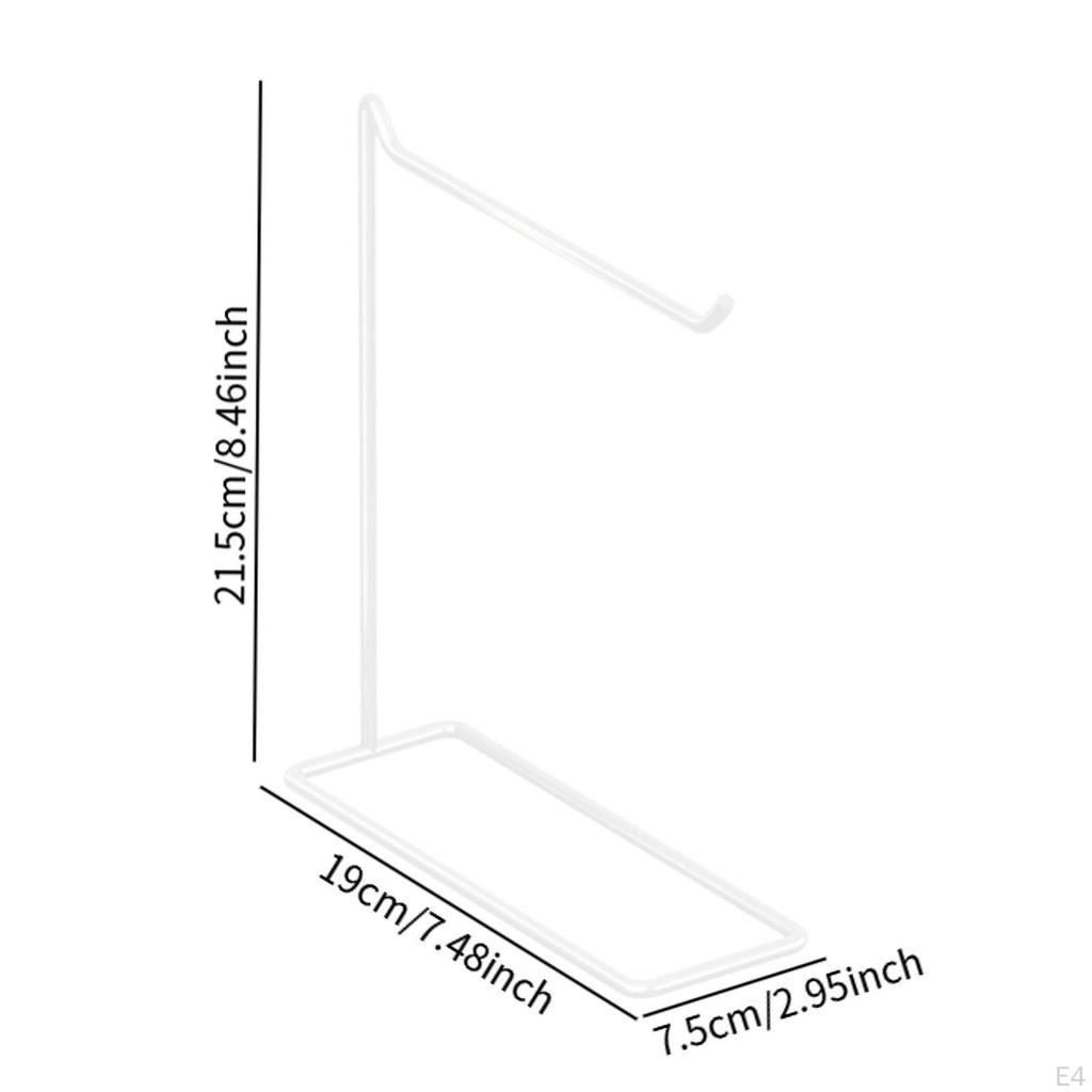 Elegant And Space-saving Iron Jewelry Display Stand, Multifunctional, for Headbands, Bracelets,