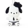 Sanrio Mascot Holder (Monotone) Pochacco 105031