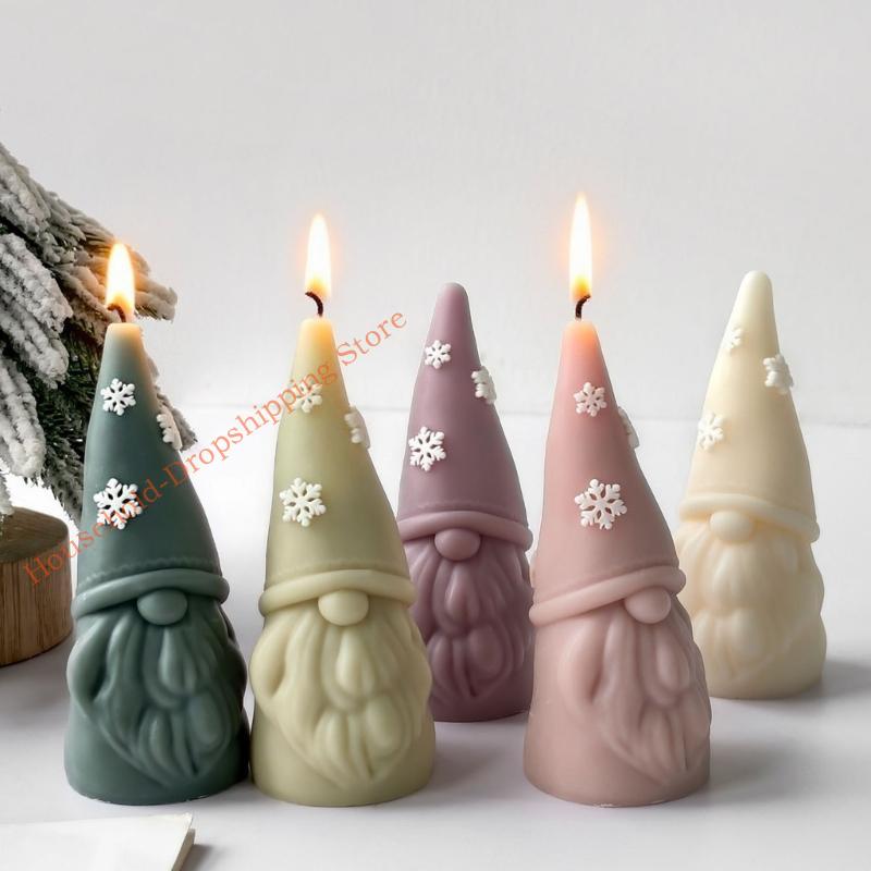 Christmas Mould Dwarfs Silicone Molds Baking Molds Soap Molds Handmade Castings Molds Plasters Molds China Mainland