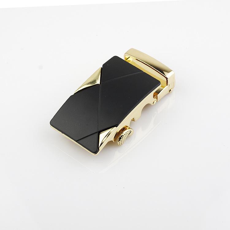 Мужской кожаный ремень с автоматической пряжкой