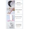 Multiple Angled Adjustable Manicure Light Phone Compatible Holder Space Saving 3 Fold Structure
