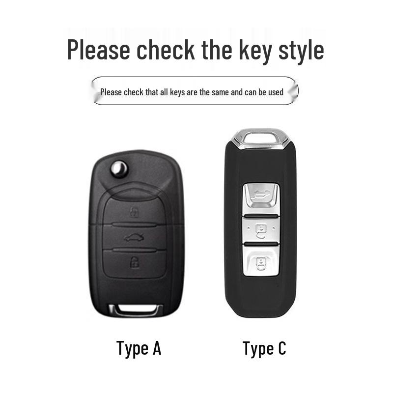 Compatible Baojun Car Key Cover for Models 530/310W/510/730/560/E200/E100